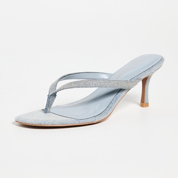 Good American Shoes - Good American Denim Thong Mule Sandal size 7